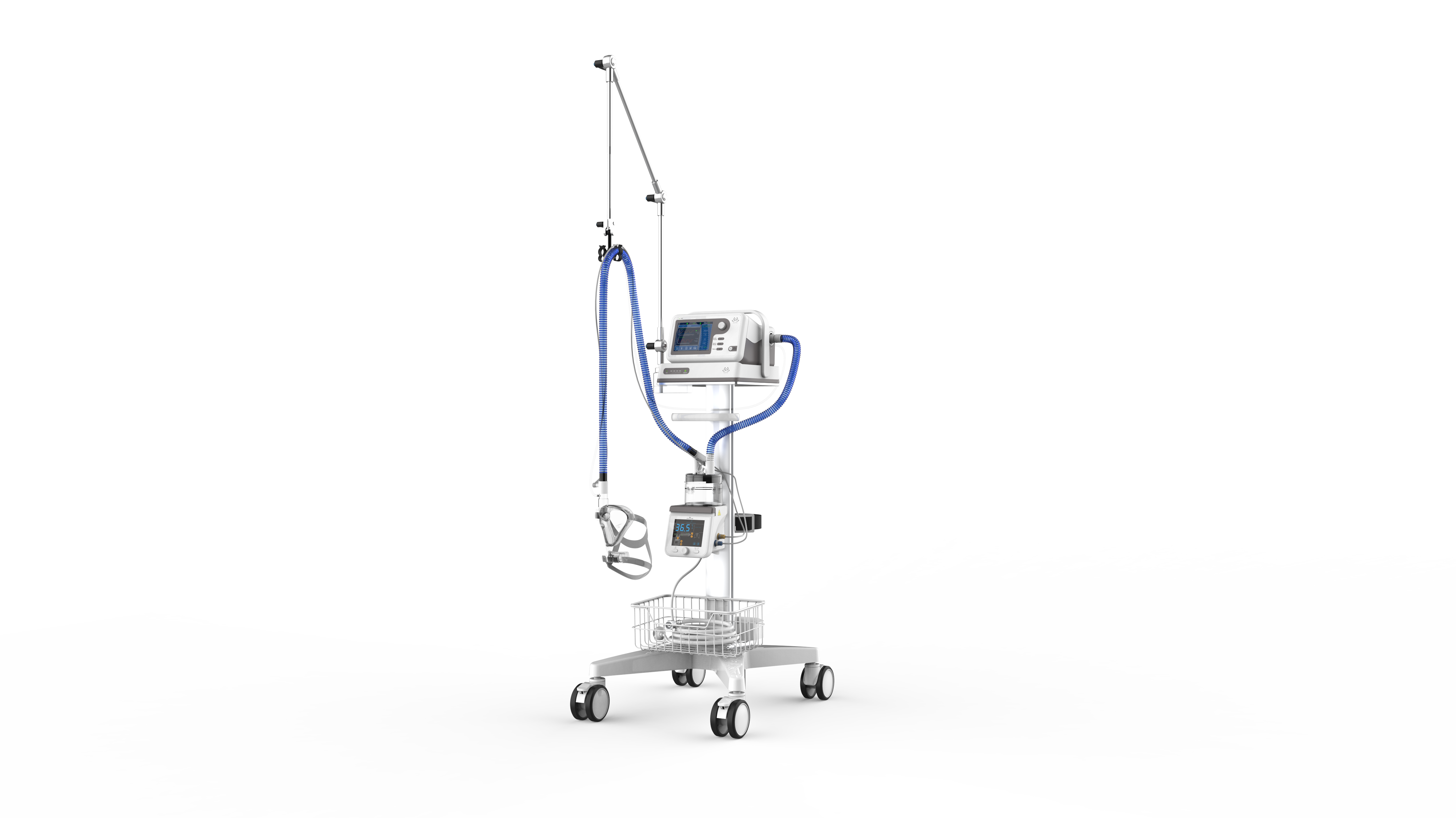 Hospital Non-Invasive Ventilator with HFNC Solution